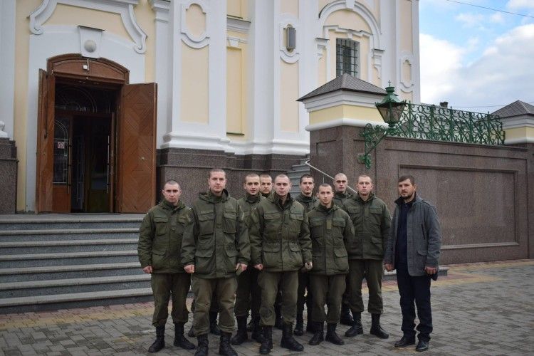 Луцькі гвардійці відвідали Волинську православну богословську академію