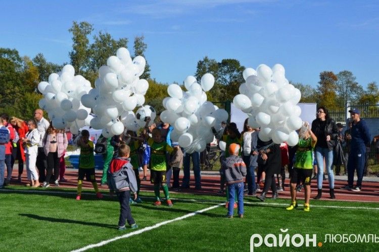 Тепер і Любомль буде із оновленим спортивним комплексом