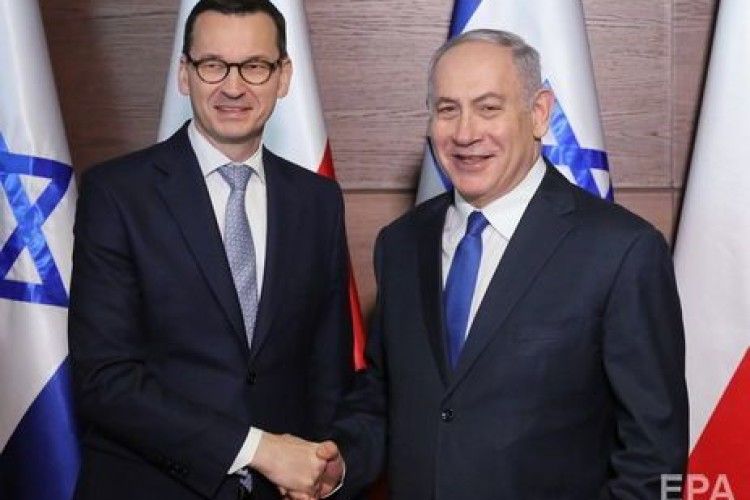 Отакої: прем’єр Польщі скасував візит до Ізраїлю після коментарів Нетаньяху