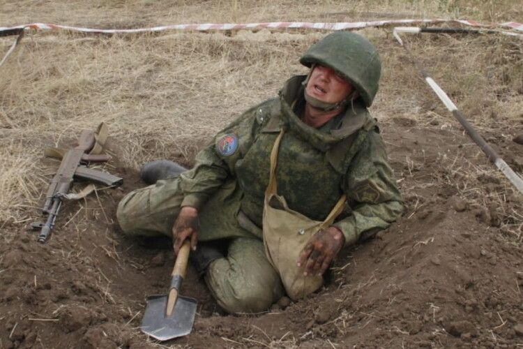 Мобілізованим росіянам наказали атакувати українські позицію... лопатами
