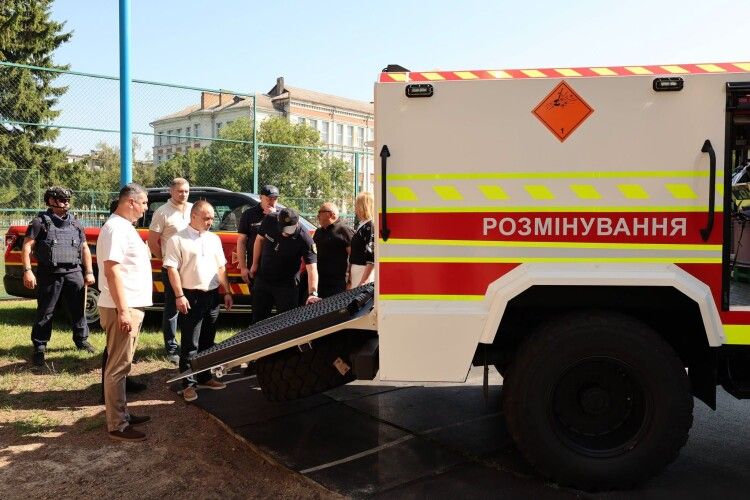 Волинські рятувальники отримали нову спеціальну техніку
