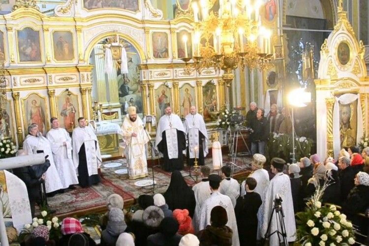 У луцькому соборі оголосили розклад різдвяних Богослужінь