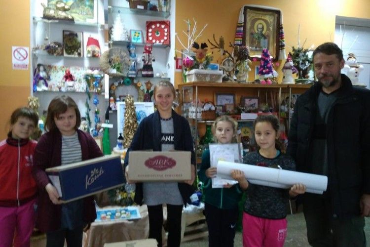 А Святий Миколай вже вирушив до бійців на передову