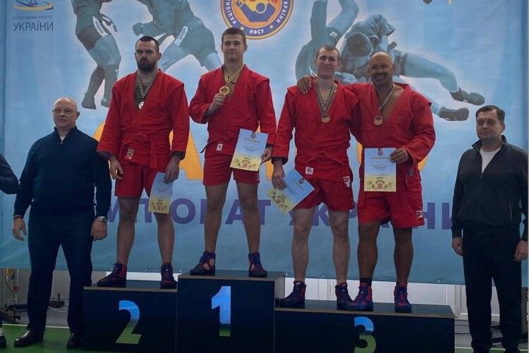 Євген Макаров із Луцька став чемпіоном України з самбо