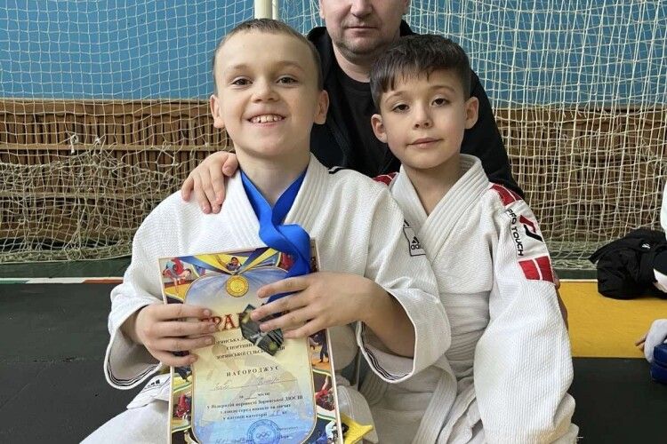 Юні дзюдоїсти з Рівненщини здобули золото та бронзу