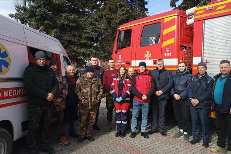 Дванадцять рятувальників-добровольців з громади на Волині навчалися цивільному захисту