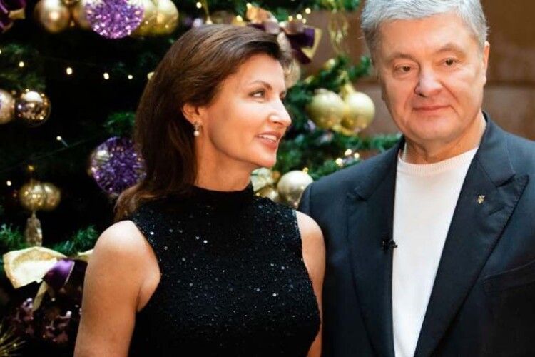 Новорічне привітання Петра і Марини Порошенків (Відео)