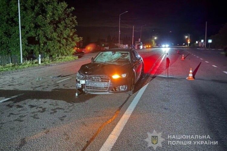 Смертельна ДТП у Луцькому районі: водій Audi збив пішохода
