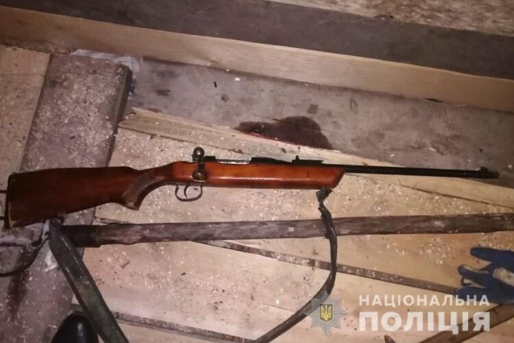 У жителя Маневицького району поліція вилучила вогнепальну зброю 
