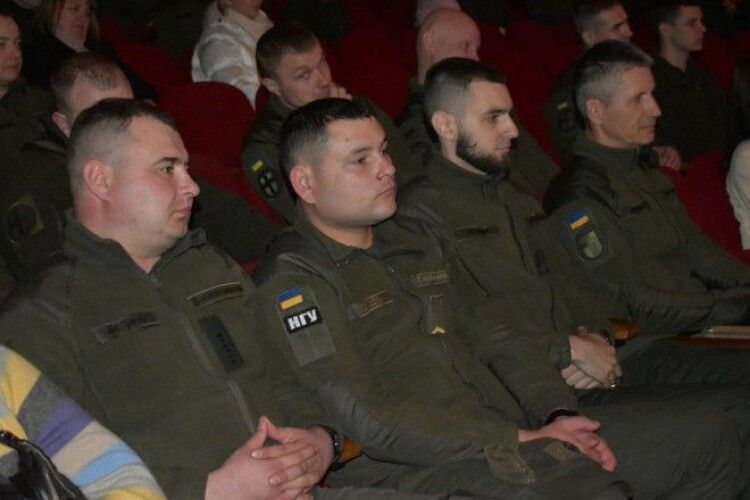 Волинських нацгвардійців привітали зі святом