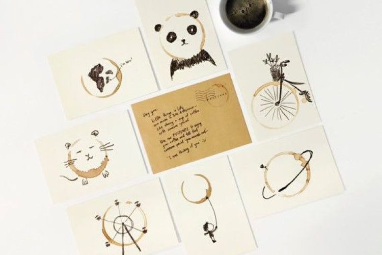 Я надішлю тобі… кавову пляму! (Фото)