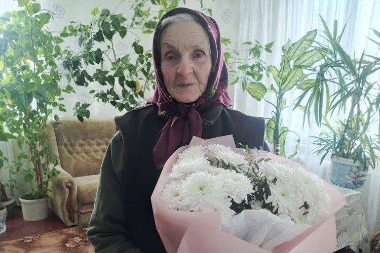 Довгожителька з Волині відзначила 96-й день народження