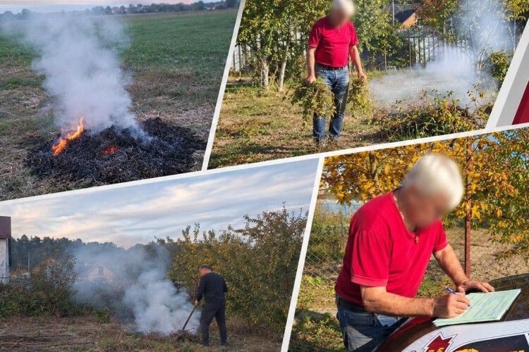 У Луцькій громаді піймали «на гарячому» п'ятьох паліїв