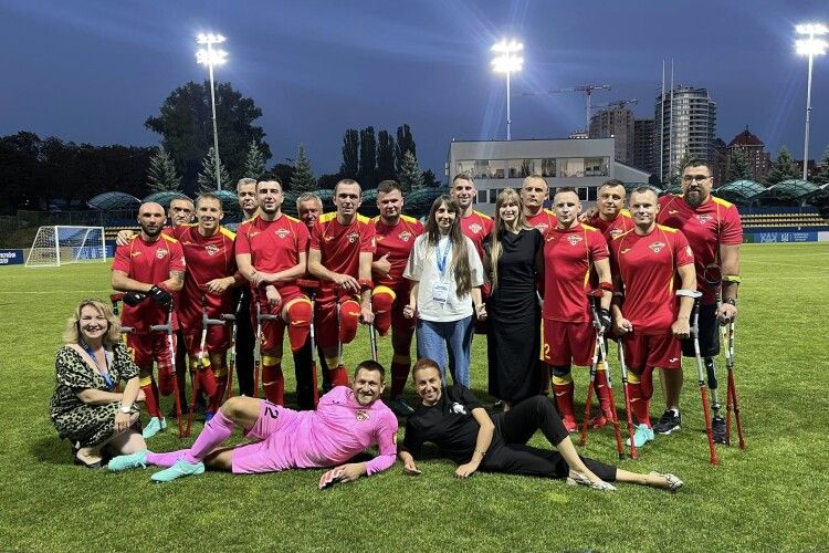 Луцькі «Хрестоносці» розпочали Чемпіонат України з ампфутболу з блискучої перемоги