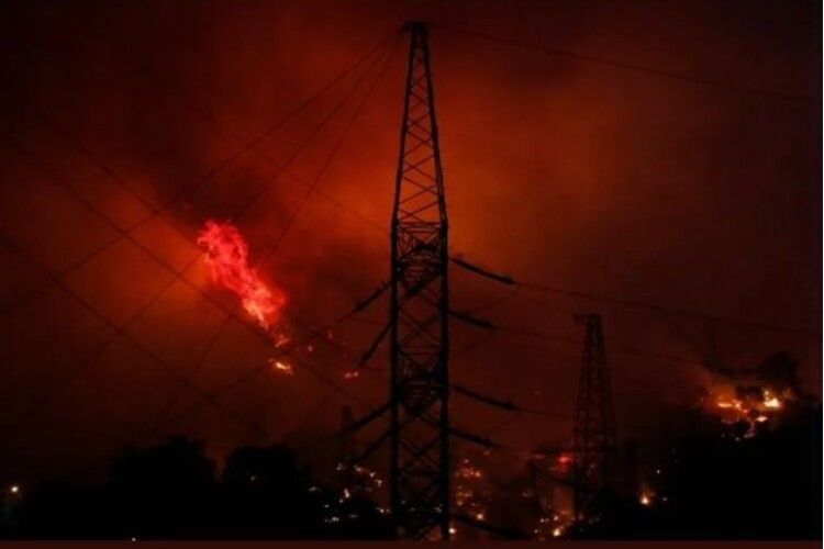 У Туреччині лісові пожежі охопили ТЕЦ, почали евакуацію (Фото, відео)