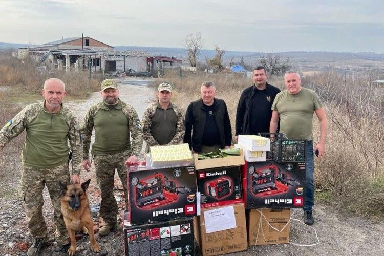 Волинські бійці отримали необхідну допомогу від земляків (Фото)