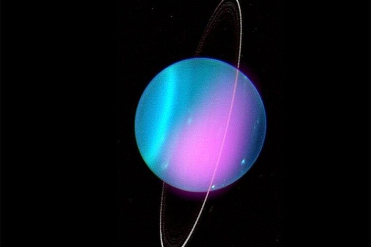 Звіздарі клацнули Уран, який світиться рентгенівським промінням