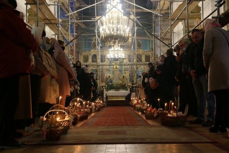 Як цьогоріч на Волині проходитимуть Великодні богослужіння