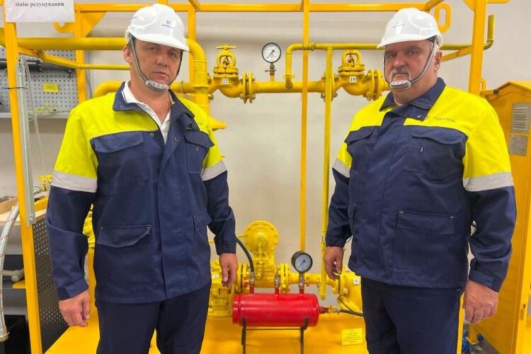 Волинські газовики перетворили списаний вогнегасник на пристрій для безпеки 