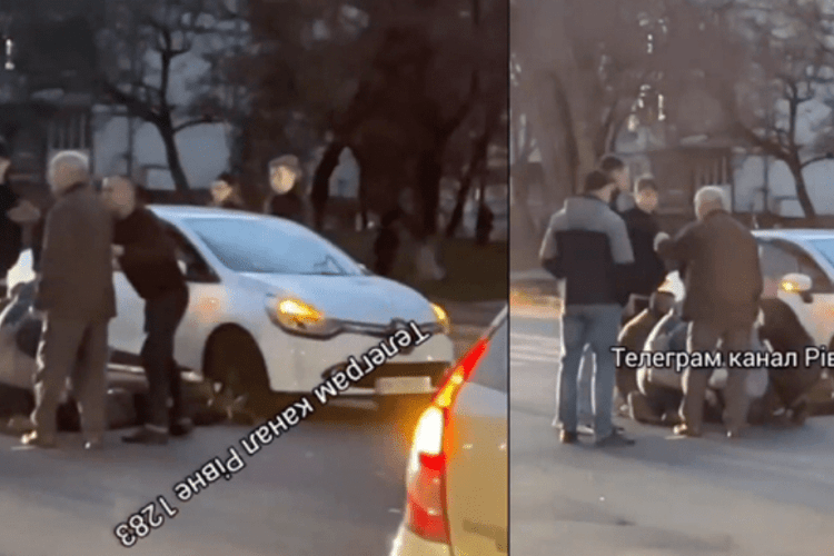 У Рівному під колеса автомобіля потрапила дитина (Відео)