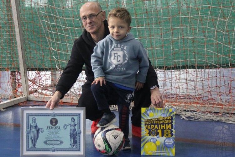 5-річний лучанин потрапив у Книгу рекордів України