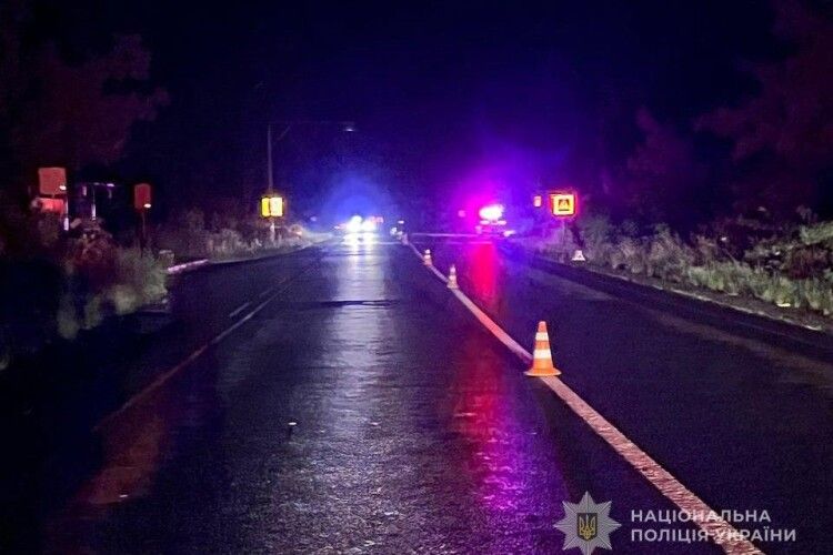 На Волині  на місці ДТП загинув 46-річний пішохід