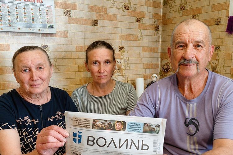 Із сорока мешканців Вільшанки – троє читають «Волинь»