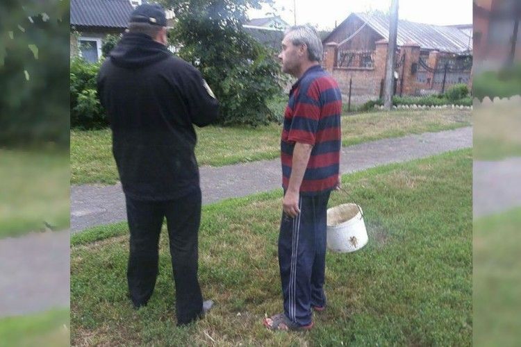 «Негідниця» решітка затримала продукти життєдіяльності (Фото)