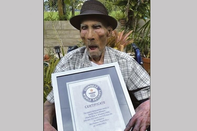 Книга рекордів Гіннесса назвала найстарішого чоловіка на планеті