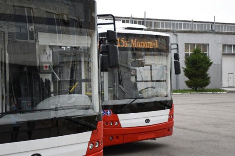 До кінця 2023 року Луцьк купить 59 нових тролейбусів