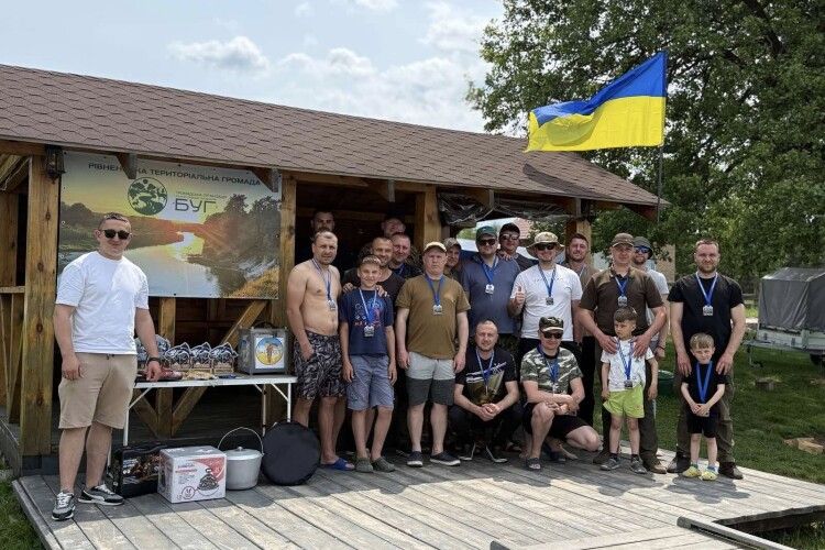На Волині змагались рибалки і донатили на ЗСУ