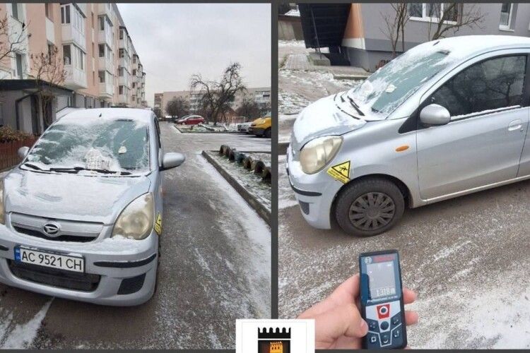 Нахабне паркування у Луцьку привело водійку до суду