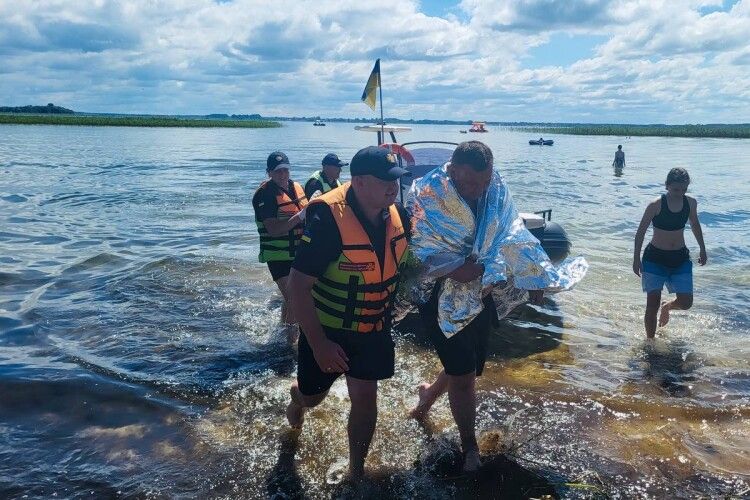На Шацьких озерах рятувальники та лісівники провели великі спільні тренування