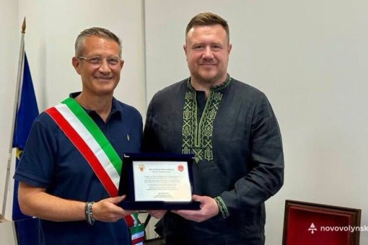 Паліано – перше в Італії місто-побратим Нововолинська 