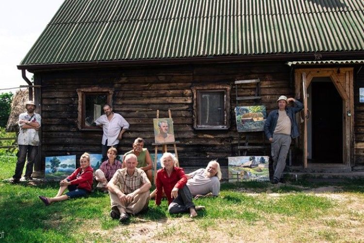 У мальовничих Сваловичах триває Всеукраїнський пленер малярства (ВІДЕО)