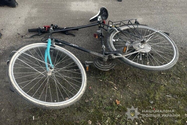 У Луцькому районі водійка «Ford» збила 60-річного велосипедиста