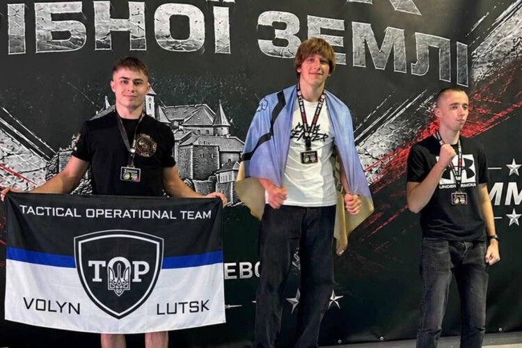 Поліцейський з Волині виборов «срібло» на турнірі зі змішаних єдиноборств