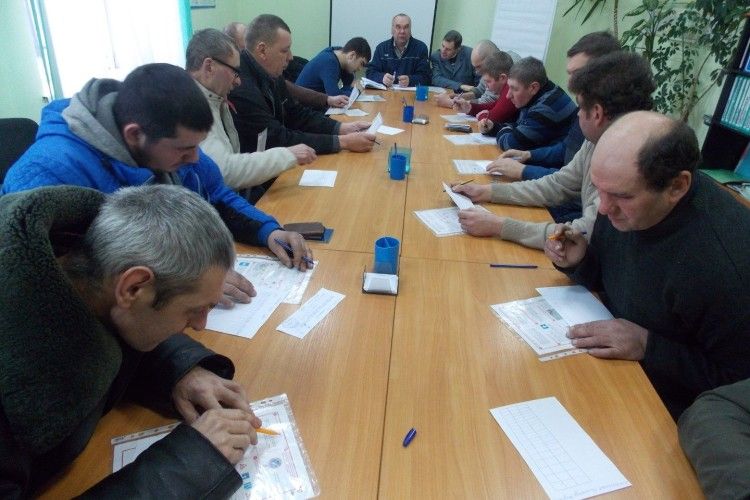 Безробітні трактористи Здолбунівського району підвищували кваліфікацію