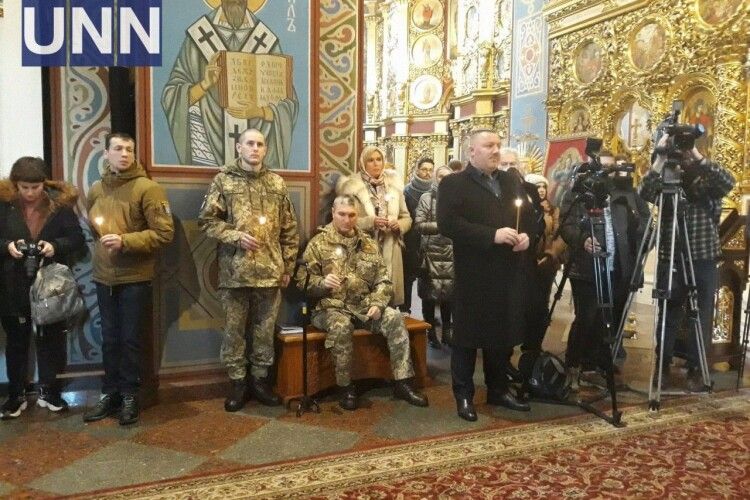 У Києві провели панахиду за загиблими «кіборгами» Донецького аеропорту