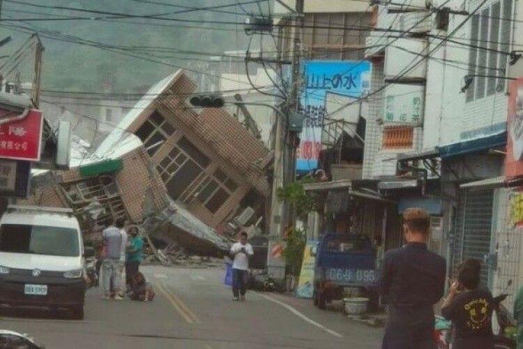 Тайвань постраждав від другого за добу потужного землетрусу