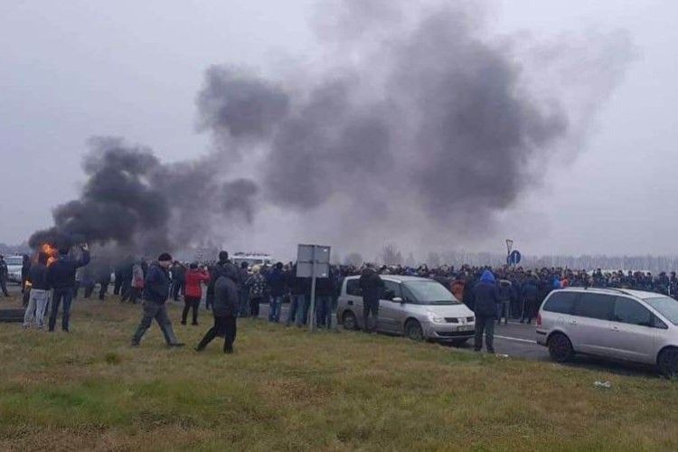 Поліція врегулювала тимчасовий конфлікт на пункті міжнародного пропуску «Ягодин»