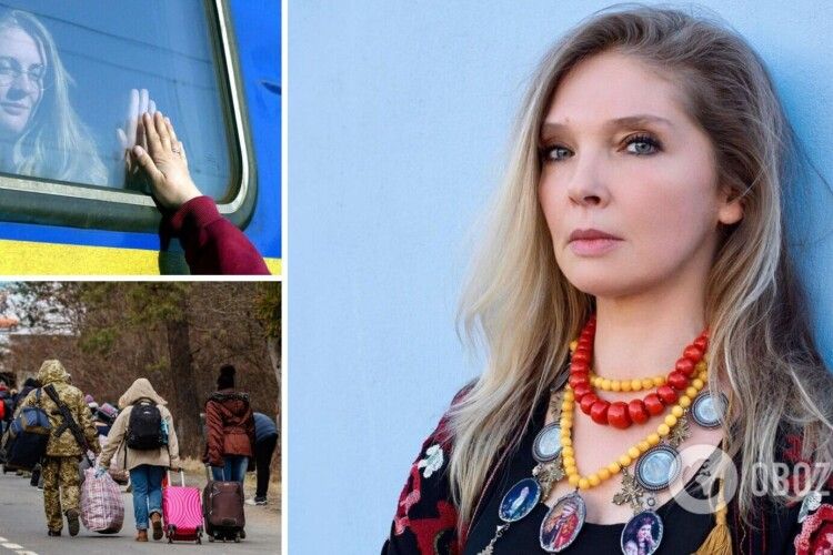 «Цілувала квіти на підвіконні»: Ольга Навроцька заступилася за тих, хто виїхав з України