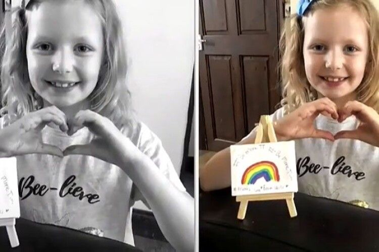 8-річна дівчинка вивчила мову жестів, щоб подякувати водію доставки (Відео)