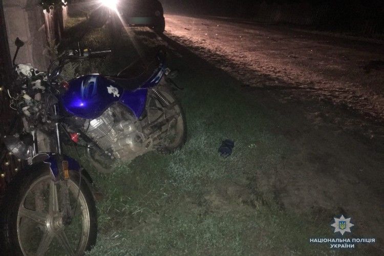 На Рівненщині загинув 18-річний мотоцикліст