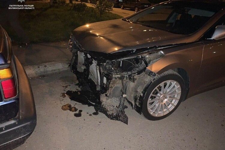 Злякався і втік: у Луцьку знайшли винуватця ДТП