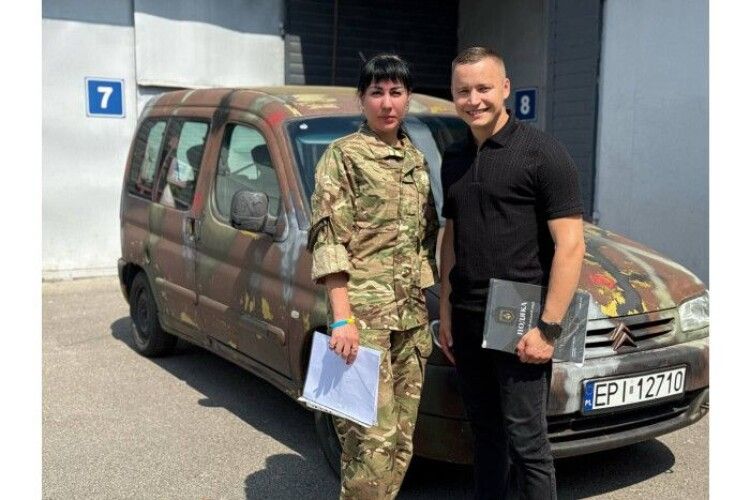 Луцьк підставив плече бойовим медикам на фронті
