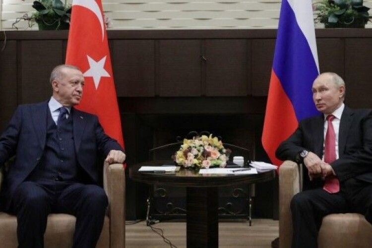 Путін озвучив Ердогану свої нинішні вимоги до України