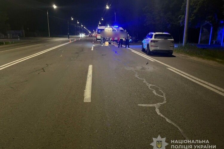 На Волині під колесами автівки загинув пішохід