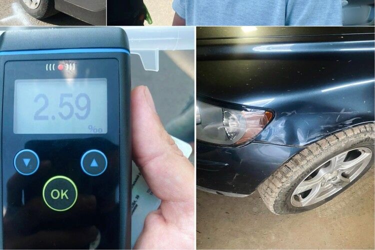 У Ковелі п'яний водій вчинив ДТП і втік з місця події