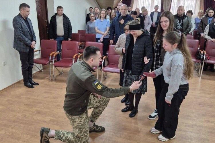 Родині полеглого Героя з Луцького району вручили його посмертну нагороду